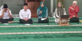 Di Kajian Tematik, Ketua TP PKK Kabupaten Mojokerto Ajak Bangun Keluarga yang Samawa