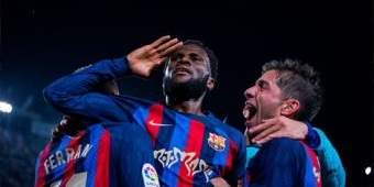 Hasil Liga Spanyol Barcelona vs Real Madrid: Gol Telat Franck Kessie Bawa Blaugrana Menang Dramatis