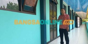 Pelaksanaan Rehab Kelas di SMPN 1 Mojosari Mojokerto Tuntas