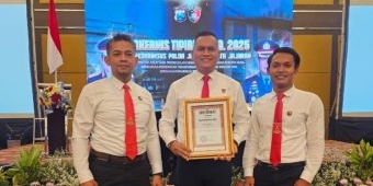 Polres Batu Raih Penghargaan Unit Kerja Terbaik Penanganan Kasus Korupsi 2024