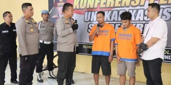 Dua Pelaku Jambret HP yang Tewaskan Korbannya di Balongbendo Sidoarjo Ditangkap Polisi