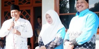 Dilepas Ketua Dewan, Wakil Ketua DPRD Gresik Mujid Riduan Berangkat Haji Bersama Istri
