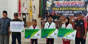 Ajang Antarpelajar se-Madura, Kejuaraan Taekwondo Piala Bupati Pamekasan 2023 Digelar
