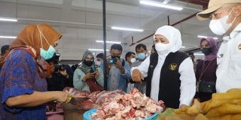 Jelang Lebaran 2022, Gubernur Khofifah Pastikan Stok dan Suplai Bahan Pangan Aman