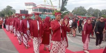 Kirab Hari Jadi ke-340 Kota Pasuruan Meriah, Ribuan Warga Padati Taman Harmoni
