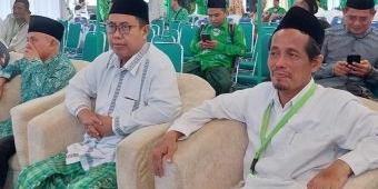 KH Ahsan Ghozali dan Kiai Damanhuri Nahkoda Baru PCNU Tuban Periode 2023-2028