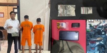 Polres Pasuruan Bekuk 2 Pengedar Sekaligus Pemakai Sabu di Prigen