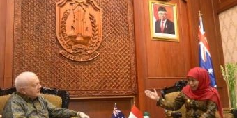 ​Terima Dubes Australia, Gubernur Jatim Ajak Kerja Sama Pendidikan Vokasi dan Kemaritiman