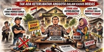 Polsek Tanggulangin Bantah Keterlibatan Anggota dalam Peredaran Miras di Ketapang