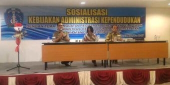 Disdukcapil Gelar Sosialisasi Kebijakan Administrasi