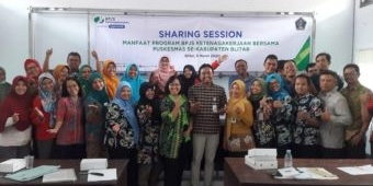 BPJAMSOSTEK Blitar Sosialisasikan Programnya ke Seluruh Puskesmas di Kabupaten Blitar