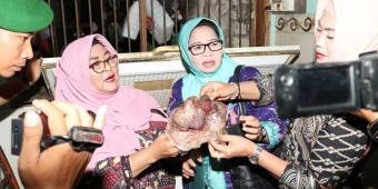 Razia Mamin, Petugas Gabungan di Lamongan Temukan Daging Busuk