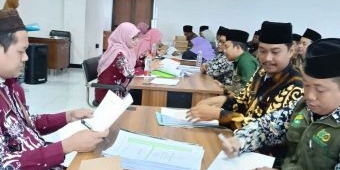 Evaluasi Kinerja Penyuluh Agama Islam, Kemenag Lamongan Dorong Profesionalitas Dakwah