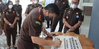 Diresmikan, Kejari Nganjuk Mulai Operasionalkan Gudang BB, BS, dan BR