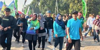 Semarak Jalan Sehat dan Senam Bareng Bupati Mojokerto