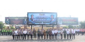 Polresta Sidoarjo Fokus Tertib Lalu Lintas dan Keselamatan di Operasi Patuh Semeru 2025