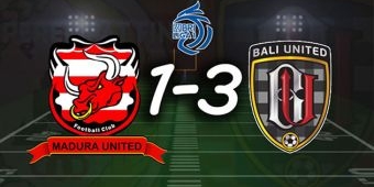 Hasil Madura United vs Bali United: Menang 1-3, Serdadu Tridatu Rebut Puncak Klasemen dari Juku Eja