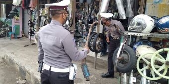 Jelang Tahun Baru, Polres Tuban Sisir Penjual Knalpot Brong