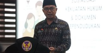 Wakil Wali Kota Kediri Buka Sosialisasi Kekuatan Hukum Dokumen Pencatatan Sipil
