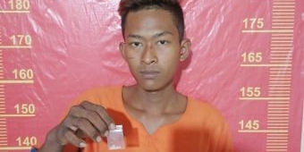 Pemuda Trenggalek Dibekuk Polisi Saat Transaksi Narkoba di Porong Sidoarjo