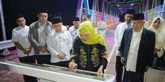 Permudah Akses Masyarakat, Gubernur Jatim Resmikan Jembatan Bubak Mojokerto