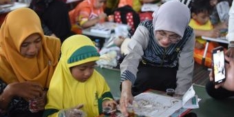 Hadiri Gebyar Membatik PAUD, Wali Kota Kediri Tanamkan Cinta Budaya Sejak Dini pada Anak TK