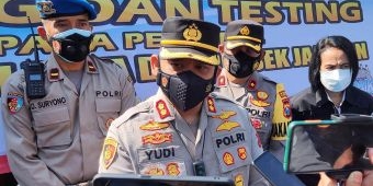 1.024 Personel Polres Kediri Kota Jalani Swab Antigen