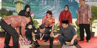Gubernur Jatim Launching Peletakan Batu Pertama Monumen Perjuangan TRIP