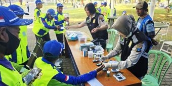 Polresta Malang Kota Gelar Ikut Apel dan Cek Kesehatan Gratis Bagi Ratusan Supeltas