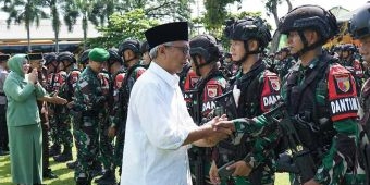 Wakil Wali Kota Gus Qowim Berharap Prajurit Laksanakan Tugas Total di Perbatasan RI-PNG