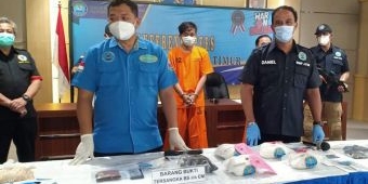 Penyelundupan Sabu 4 Kg dari Jakarta ke Madura Digagalkan BNNP Jatim