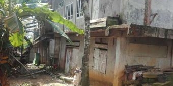 Dampak Gempa, 4 Rumah di Pacitan Ambles