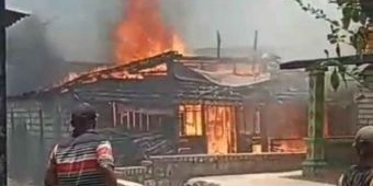 Hendak Hajatan Rumah Petani di Tuban Terbakar, Kerugian Capai Ratusan Juta Rupiah