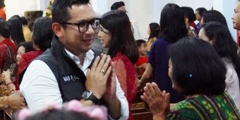Forkopimda Mojokerto Raya Tinjau Kesiapan Gereja dan Posyan Nataru 2023