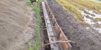 Perlancar Pengairan Sawah, Kelompok Tani Desa Mojorejo Madiun Kebut P3TGAI