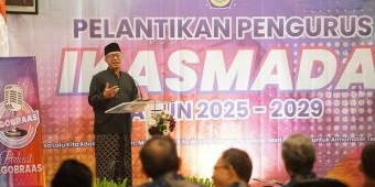 Wakil Wali Kota Kediri Hadiri Pelantikan Dewan Pengurus dan Dewan Penasihat Ikasmada 2025-2029