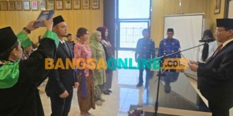 Lantik 4 PPAT, Kantah Kabupaten Probolinggo Tegaskan Pentingnya Kepastian Objek dan Subjek Tanah