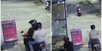 Motor Sales Cat di Karanggayam Dicuri, Terekam CCTV dan Sempat Terdeteksi di Demak Surabaya