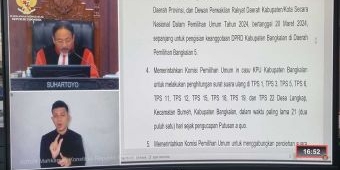 MK Perintahkan Penghitungan Ulang Surat Suara di 10 TPS Desa Langkap