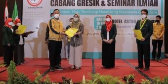 Hadiri Pelantikan IDI Cabang Gresik, Bupati Gresik Pesan ini