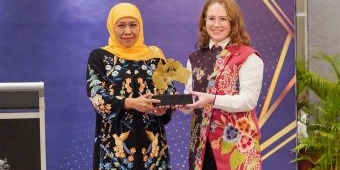 Peringati 75 Tahun Diplomasi Australia-Indonesia, Khofifah Apresiasi Kinerja Fionna Hoggart