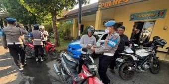 Gelar Operasi Gaktibplin, Polres Pasuruan Tegaskan Komitmen Disiplin Personel