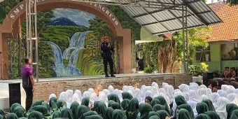 KAI Daop 7 Madiun Sosialisasi Keselamatan Kereta di Kediri