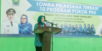 Tim Juri Lomba 10 Program Pokok PKK se-Jatim Tinjau Kota Malang