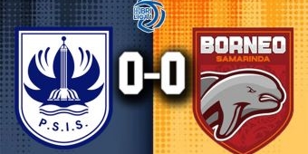 Hasil PSIS Semarang vs Borneo FC: Pesut Etam Tahan Imbang Laskar Mahesa Jenar di Jatidiri