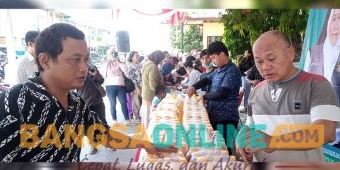 Stabilkan Harga Pangan, Pemerintah Gelar Operasi Pasar Lumbung Pangan Jatim di Kota Madiun