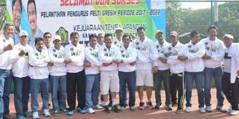 Andhy Hendro Dikukuhkan Jadi Ketua Pengcab Pelti Gresik