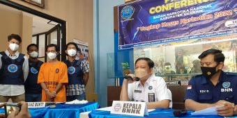 BNNK Nganjuk Ungkap Peredaran Narkoba dari Luar Negeri