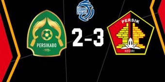 Hasil Liga 1: Drama Lima Gol, Persik Kediri Kalahkan Persikabo