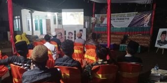 Deni Prasetya Gelar Reses Sambil Nobar Film Sang Kiai